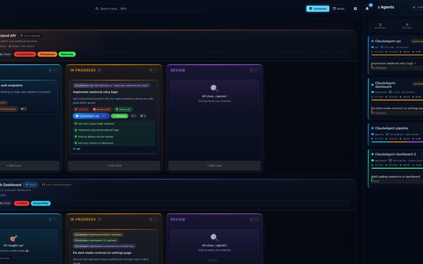 cmd deck task board