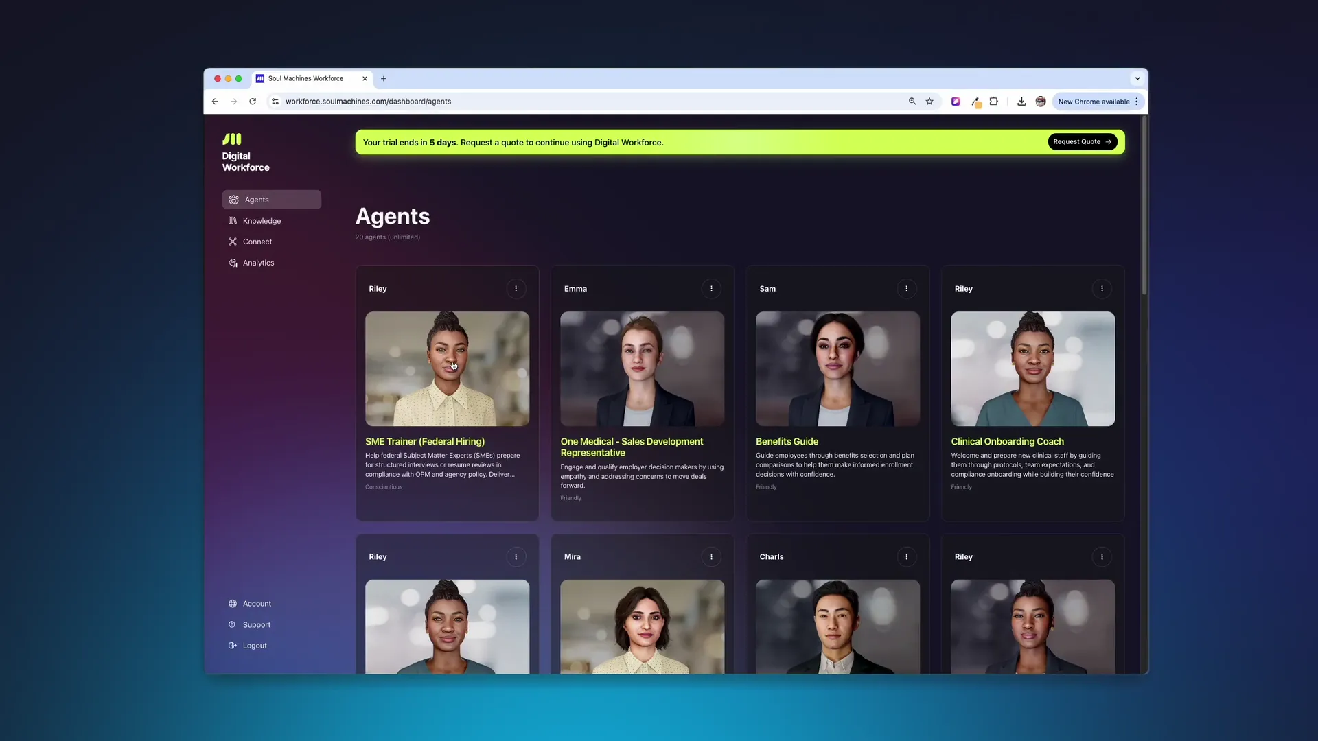 Walkthrough of the Digital Workforce Salesforce integration